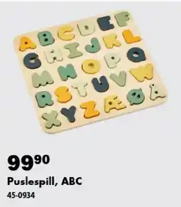 Biltema Puslespill, ABC tilbud