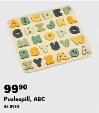 Puslespill, ABC