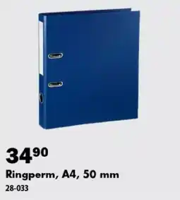 Biltema Ringperm, A4, 50 mm tilbud