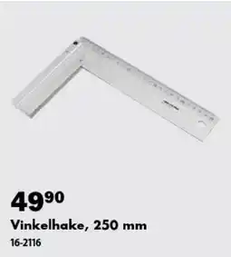 Biltema Vinkelhake, 250 mm tilbud