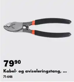Biltema Kabel- og avisoleringstang, ... tilbud