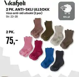 Sport Outlet 2 PK. ANTI-SKLI ULLSOKK tilbud