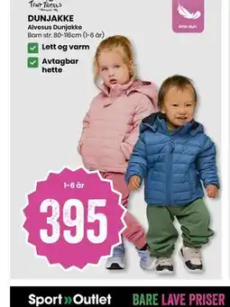 Sport Outlet DUNJAKKE tilbud