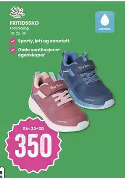Sport Outlet TINY TROLLS FRITIDSSKO Trolltramp tilbud