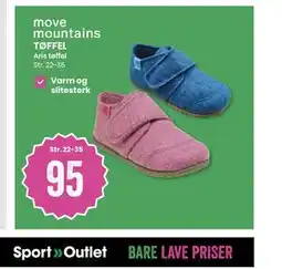 Sport Outlet move mountains TØFFEL tilbud