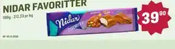 Holdbart NIDAR FAVORITTER tilbud