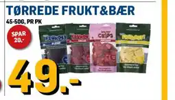 Price Lagerbutikk Tørrede frukt&bær tilbud