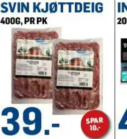 Price Lagerbutikk Svin kjøttdeig tilbud
