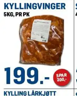 Price Lagerbutikk Kyllingvinger svin tilbud