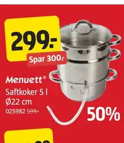 Jula Saftkoker 5 l tilbud