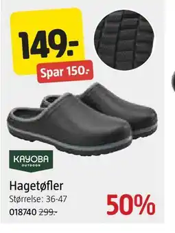 Jula Hagetøfler tilbud