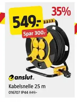 Jula Kabelsnelle 25 m tilbud