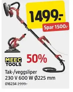Jula Tak-/veggsliper 230 V 600 W Ø225 mm tilbud