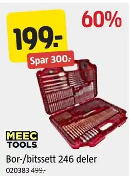 Jula Bor-/bitssett 246 deler tilbud