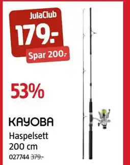 Jula Haspelsett 200 cm, Medlemspris tilbud