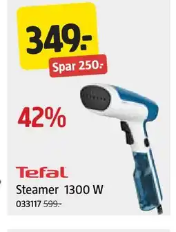 Jula Steamer 1300 W tilbud