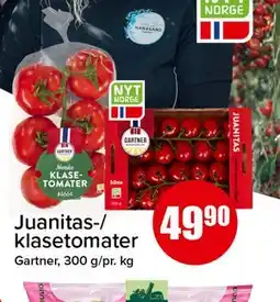 Spar Juanitas-/klasetomater tilbud