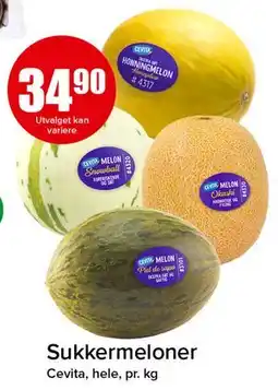 Spar Sukkermeloner tilbud