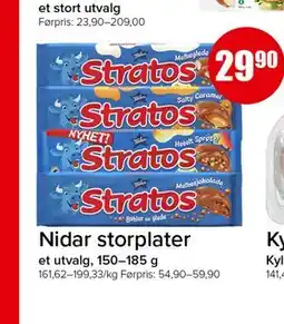 Spar Nidar storplater tilbud