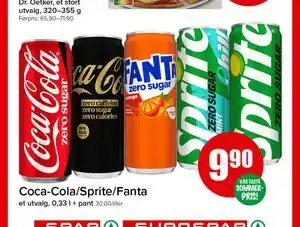 Spar Coca-Cola/Sprite/Fanta tilbud
