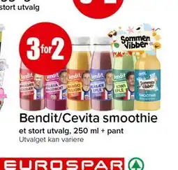 Spar Bendit/Cevita smoothie tilbud