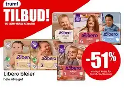 Spar Libero bleier tilbud