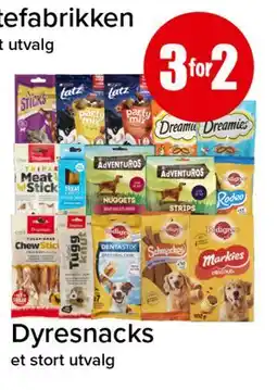 Spar Dyresnacks tilbud