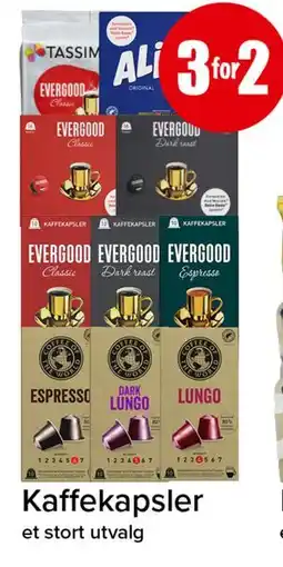 Spar Kaffekapsler tilbud