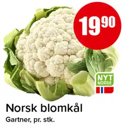 Eurospar Norsk blomkål tilbud
