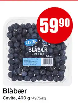 Eurospar Cevita Blåbær tilbud