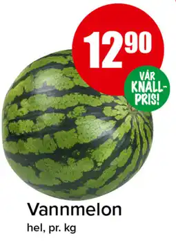 Eurospar Vannmelon tilbud
