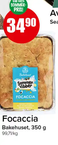Eurospar Focaccia tilbud