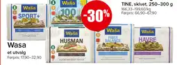 Eurospar Wasa tilbud