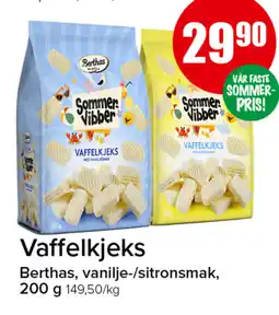 Eurospar Vaffelkjeks tilbud