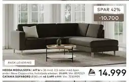 Skeidar HEDDA MODULSOFA tilbud