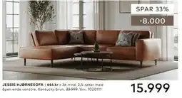 Skeidar JESSIE HJØRNESOFA tilbud