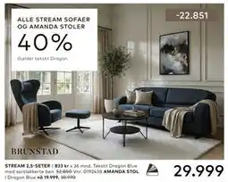 Skeidar ALLE STREAM SOFAER OG AMANDA STOLER tilbud