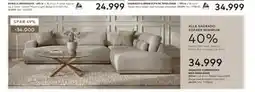 Skeidar SAGRADO HJØRNESOFA MED ÅPEN ENDE tilbud