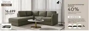 Skeidar HJØRNESOVESOFA tilbud