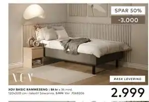 Skeidar XOV BASIC RAMMESENG tilbud