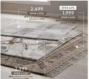 Skeidar Jaipur teppe tilbud