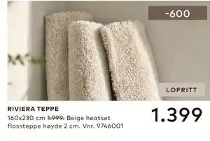 Skeidar RIVIERA TEPPE tilbud