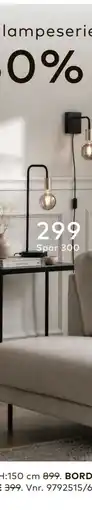 Skeidar BORDLAMPE tilbud