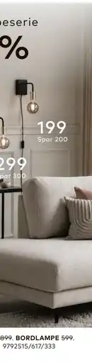 Skeidar VEGGLAMPE tilbud