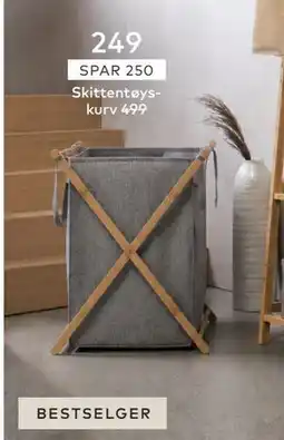 Skeidar Skittentøyskurv tilbud