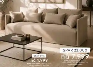 Skeidar CHARLES SOFA tilbud