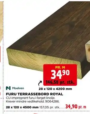 jem & fix FURU TERRASSEBORD ROYAL tilbud