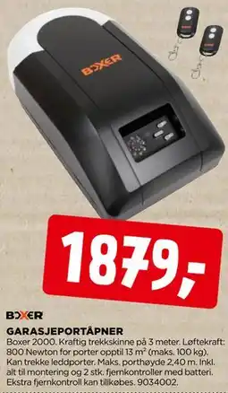 jem & fix GARASJEPORTÅPNER tilbud