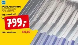 jem & fix TAKPLATE 0,8 MM tilbud