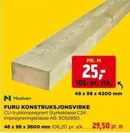 jem & fix FURU KONSTRUKSJONSVIRKE tilbud
